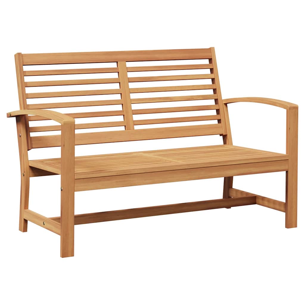Garten-Sofa-Set Natur Teak-Massivholz